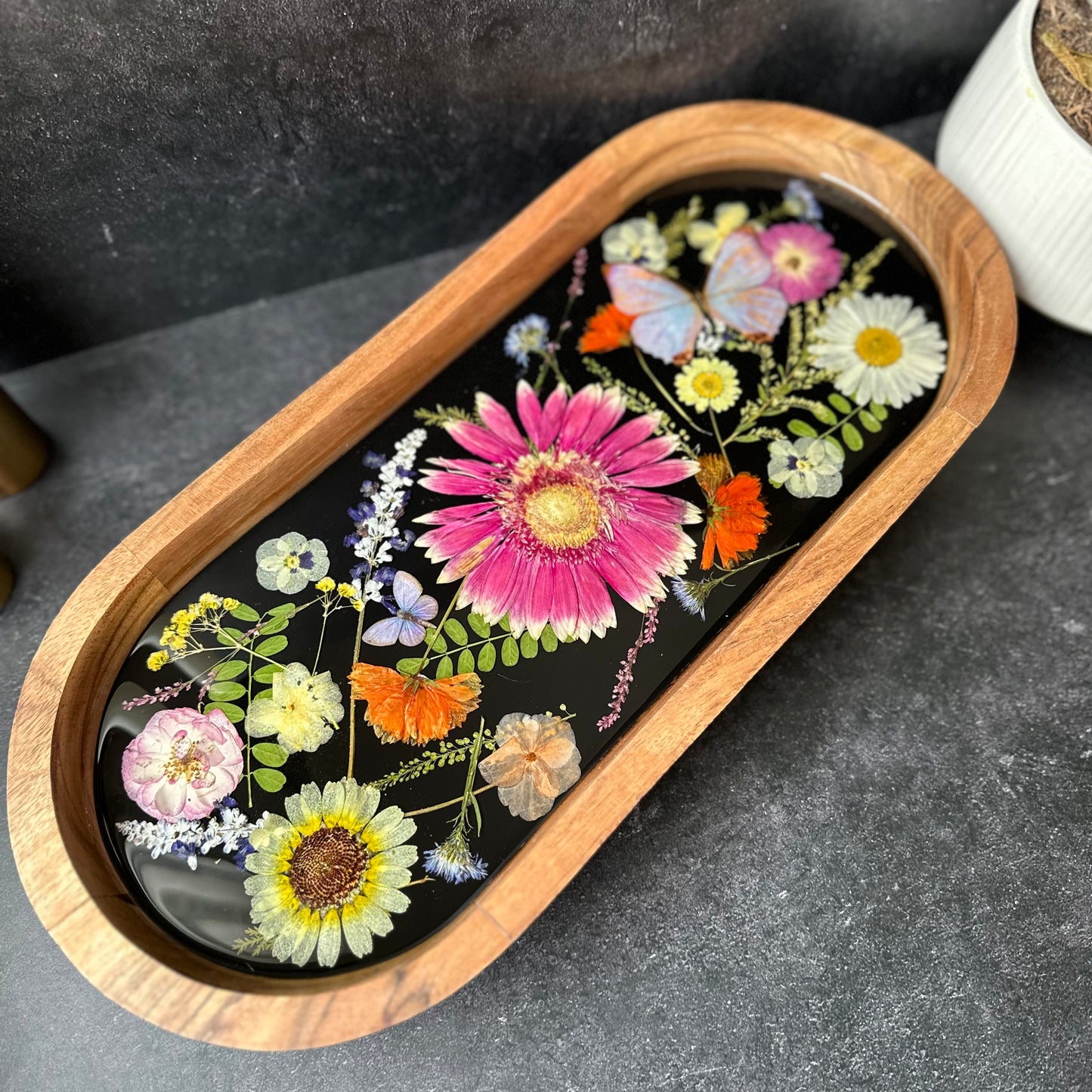 Enchanted Garden Coffee Table Tray