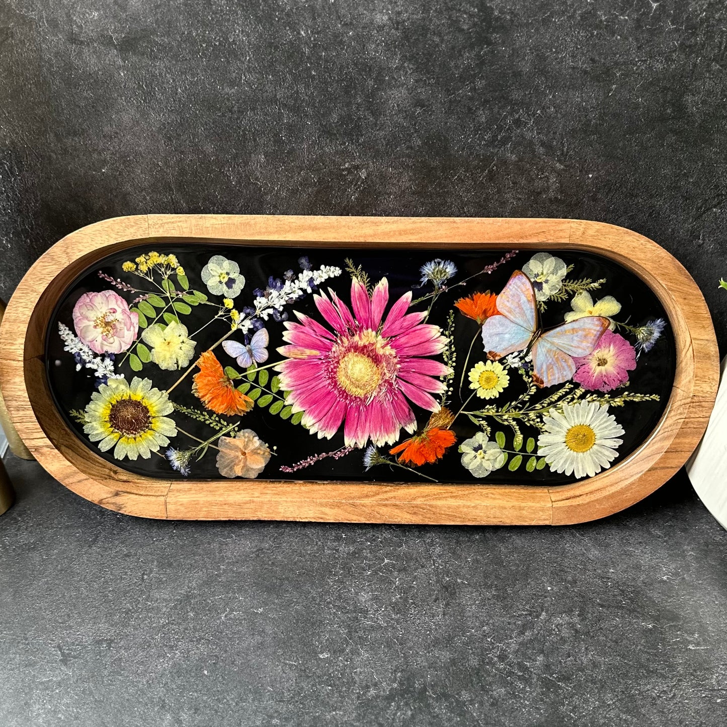Enchanted Garden Coffee Table Tray