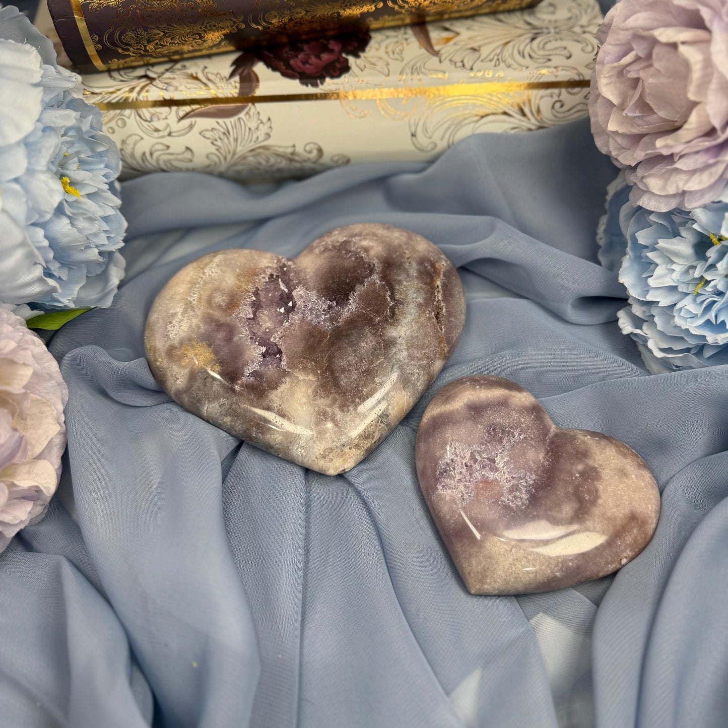 Pink Amethyst Heart