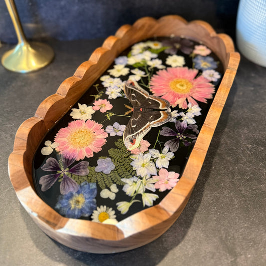 Calleta Moth Coffee Table Tray