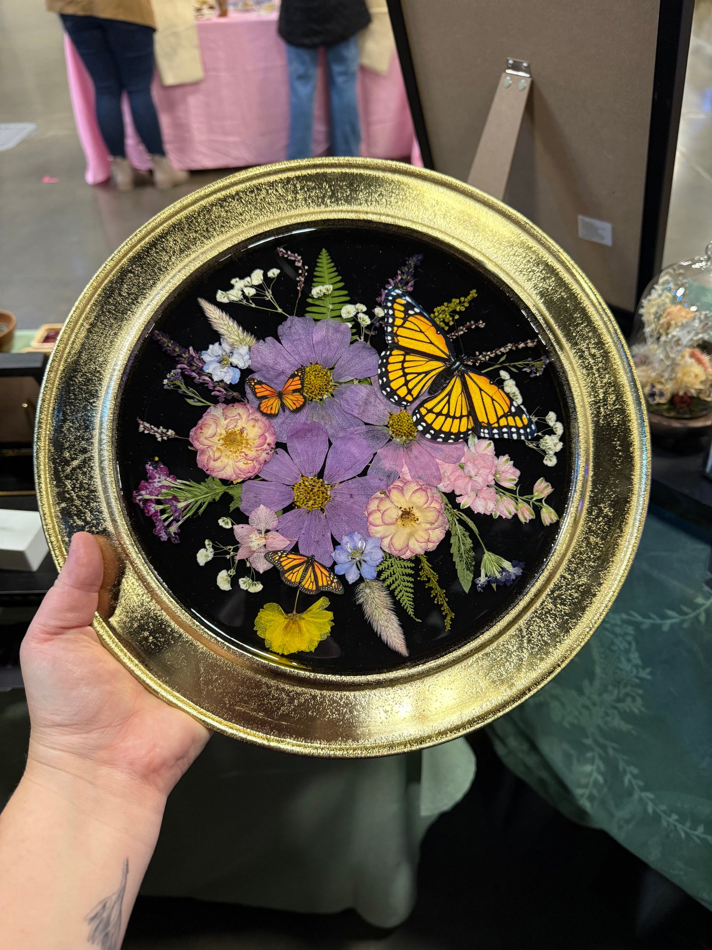 Monarch Gold Tray