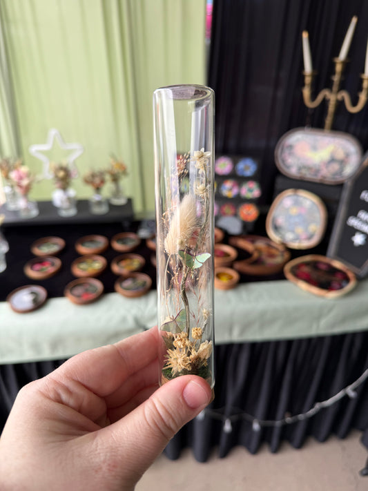 Mini Floral Terrarium