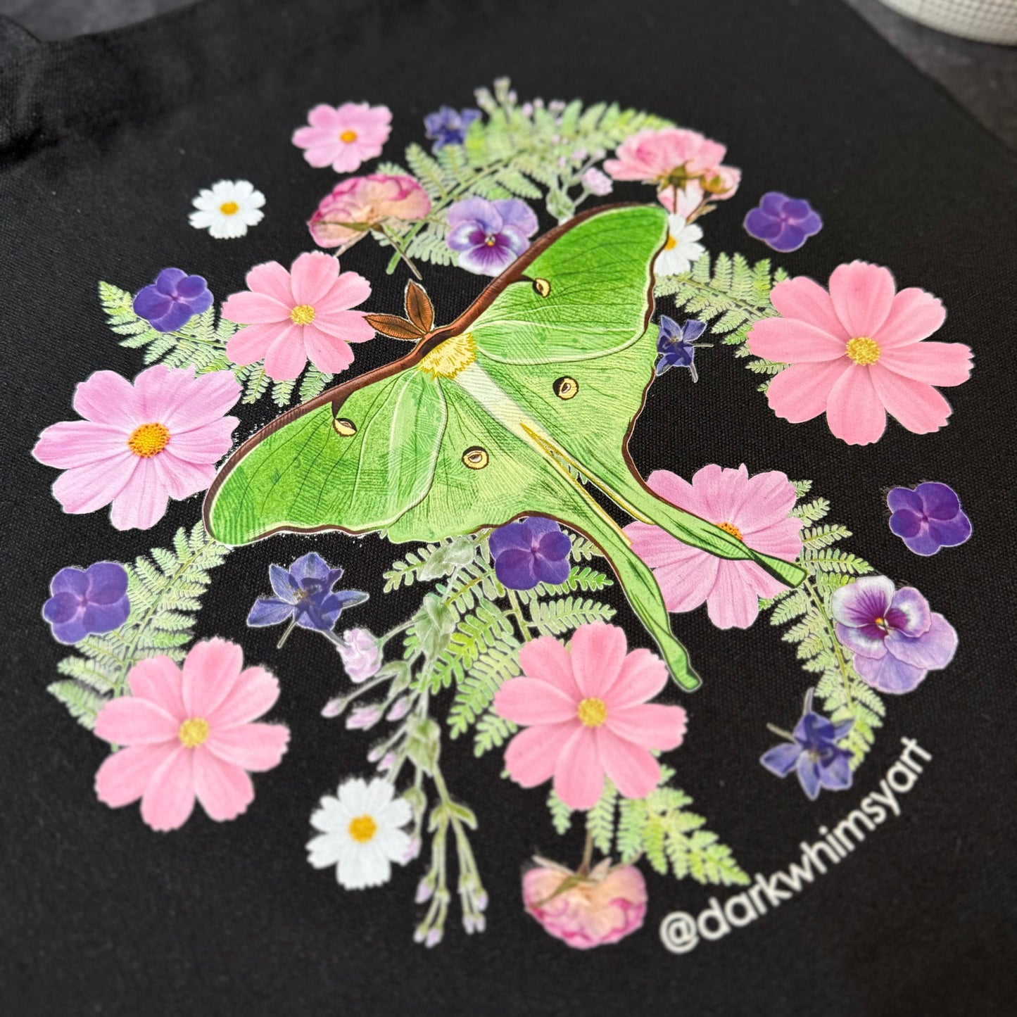 Luna Moth Tote Bag