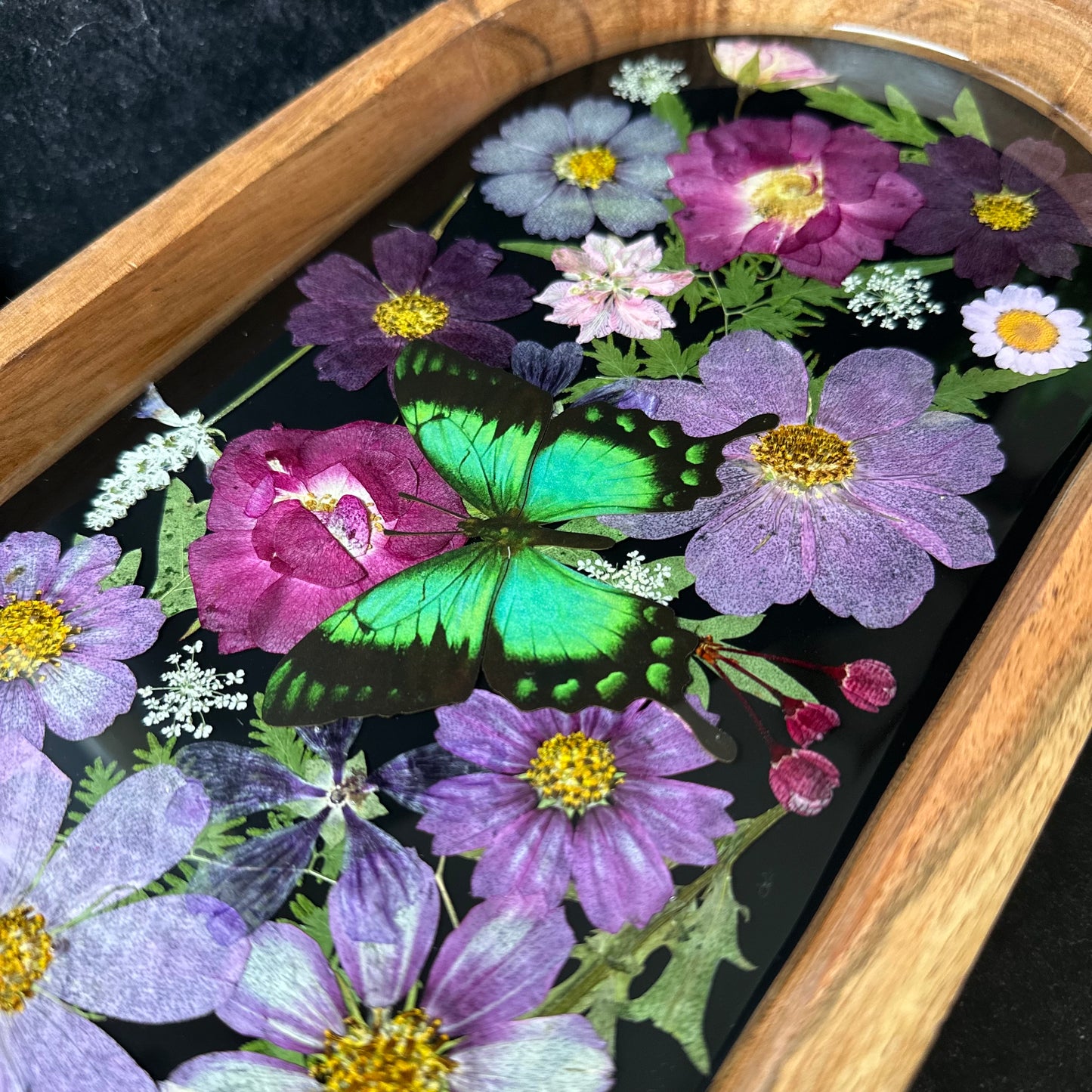 Mystic Emerald Coffee Table Tray