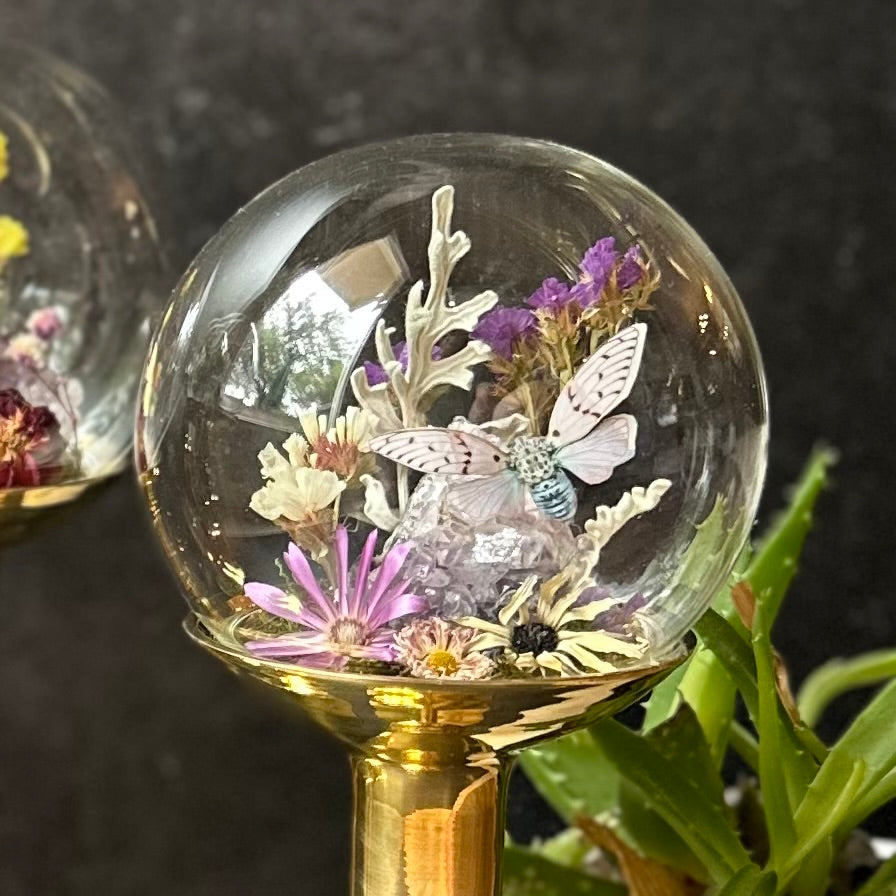 Vintage Brass Terrarium