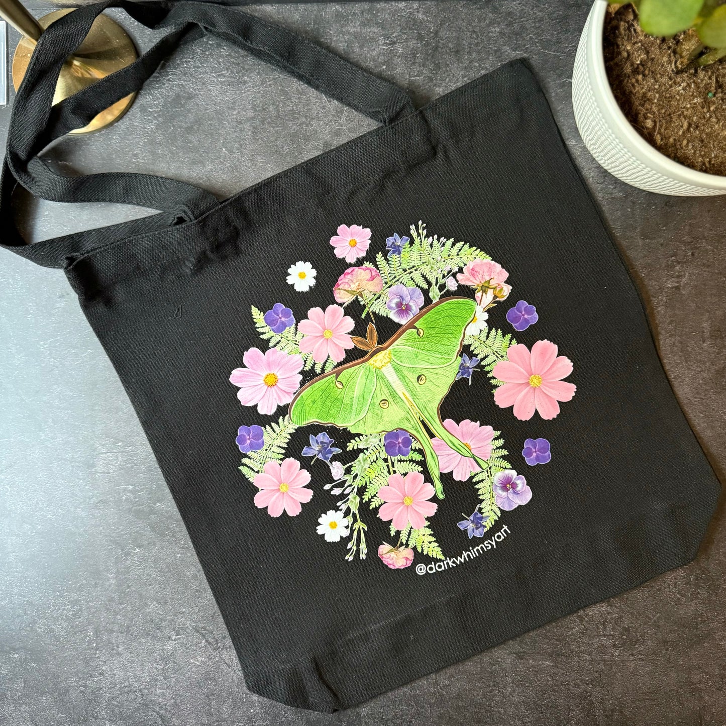 Luna Moth Tote Bag