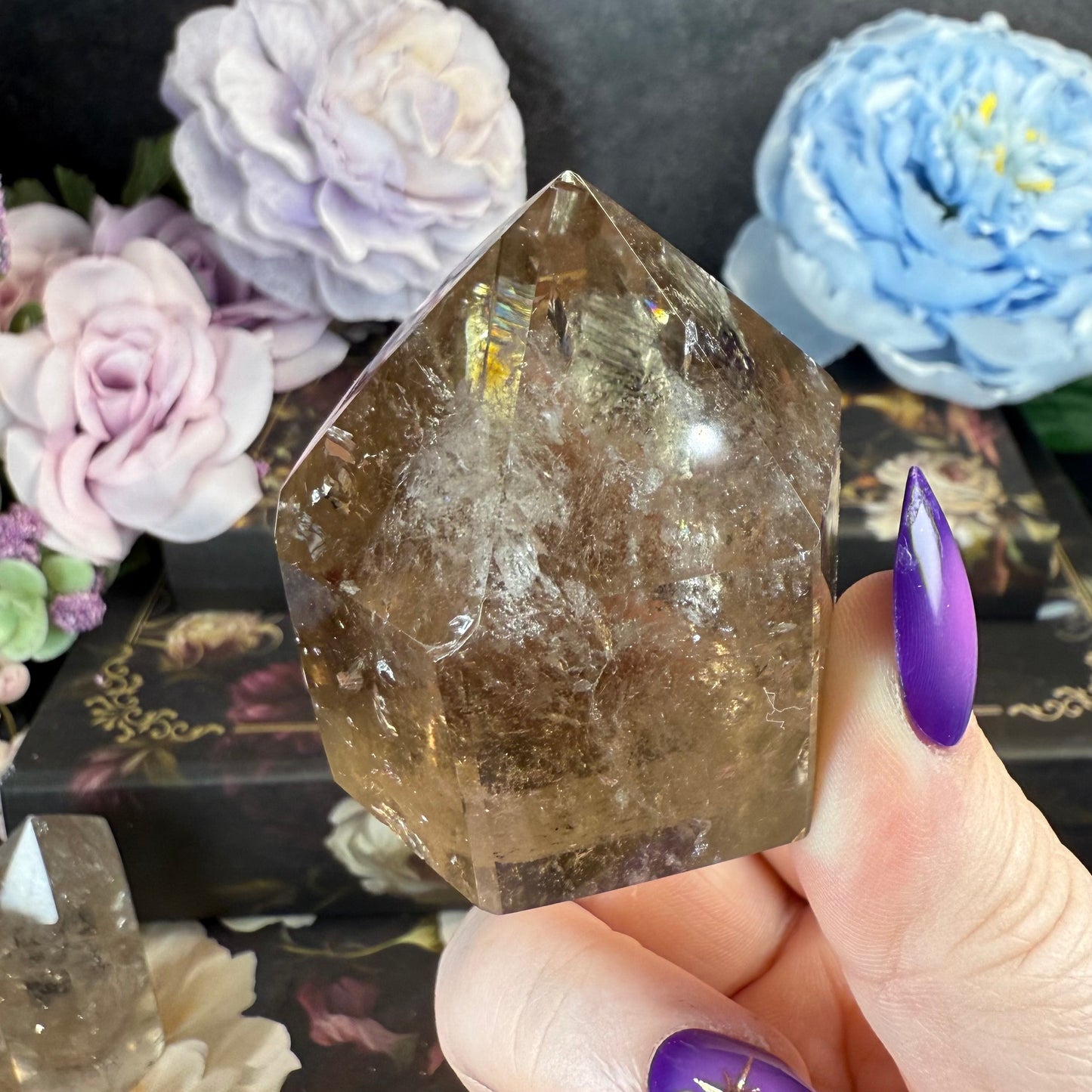 Smoky Quartz Tower
