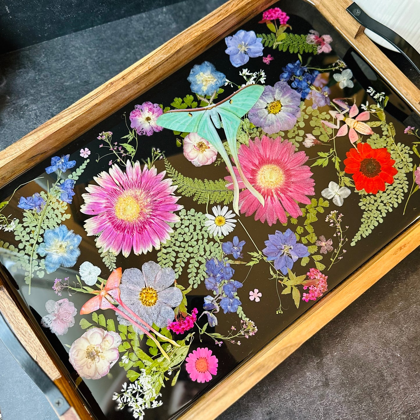 Fairy Garden Coffee Table Tray