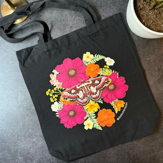 Atlas Moth Tote Bag