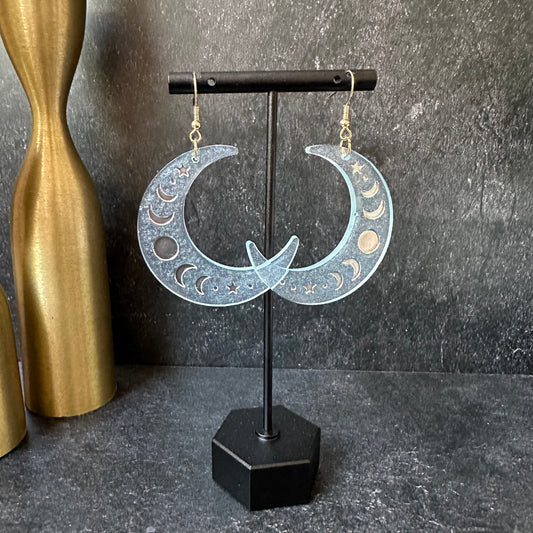 Moon Phase II Earrings